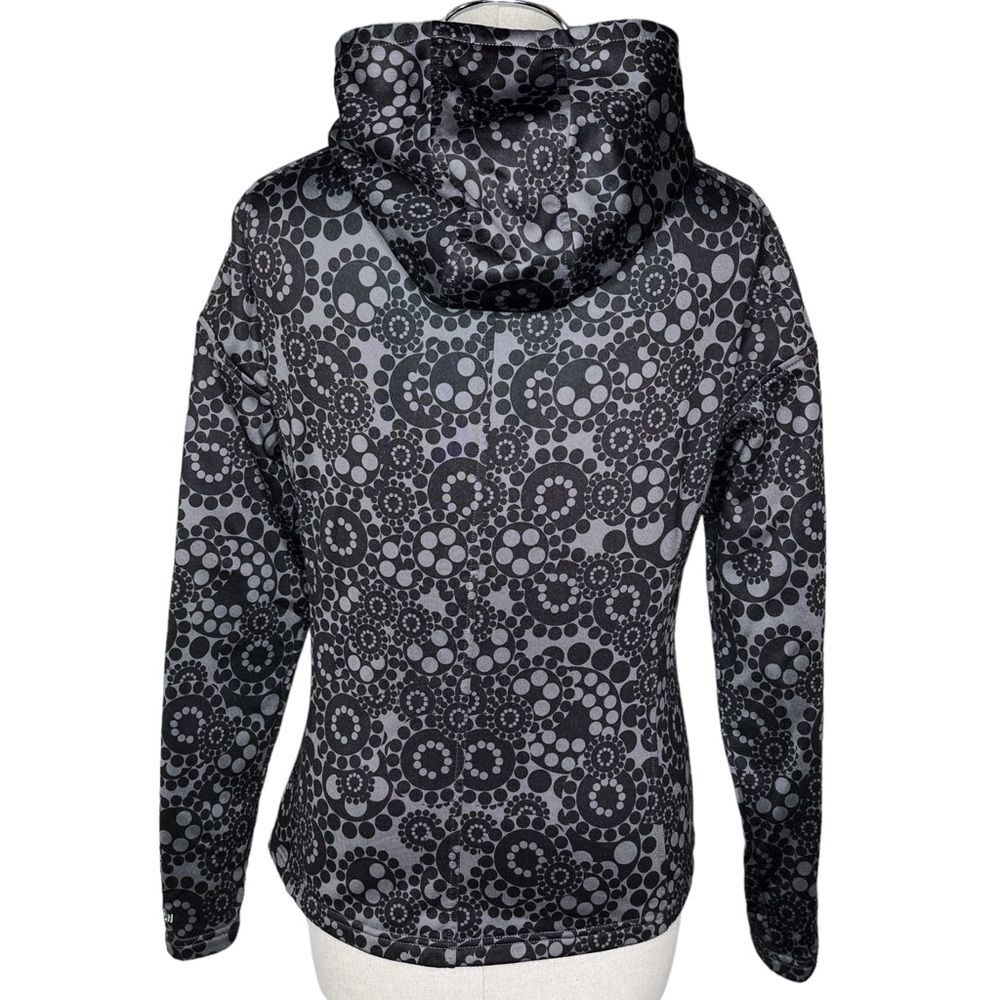 The North Face Full Zip TKA Stretch Jacket sz S * Hooded Soft Shell Fleece Lined - Picture 3 of 7